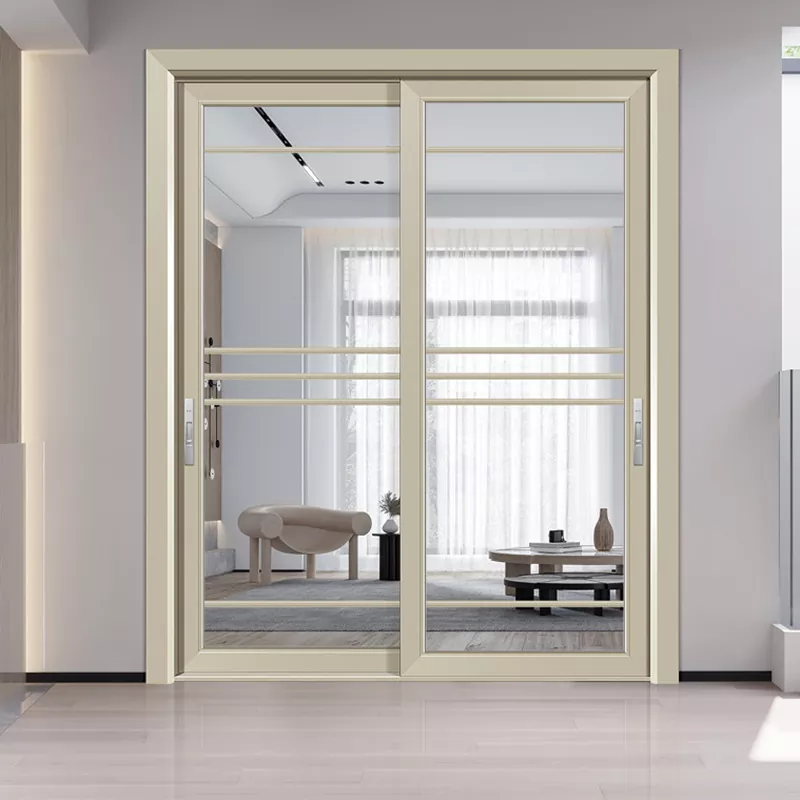 Porte intérieure en alliage d'aluminium